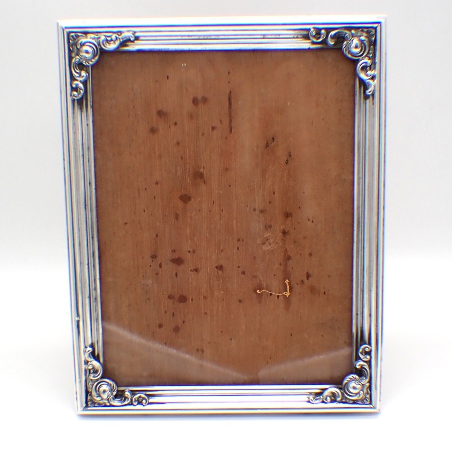 Picture Frame Scroll Accents Sterling Silver Peru