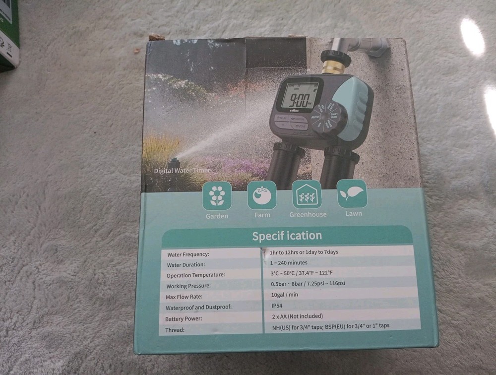 Sprinkler Timer, Water Timer for Garden Hose, Irrigation Timer Controller for...