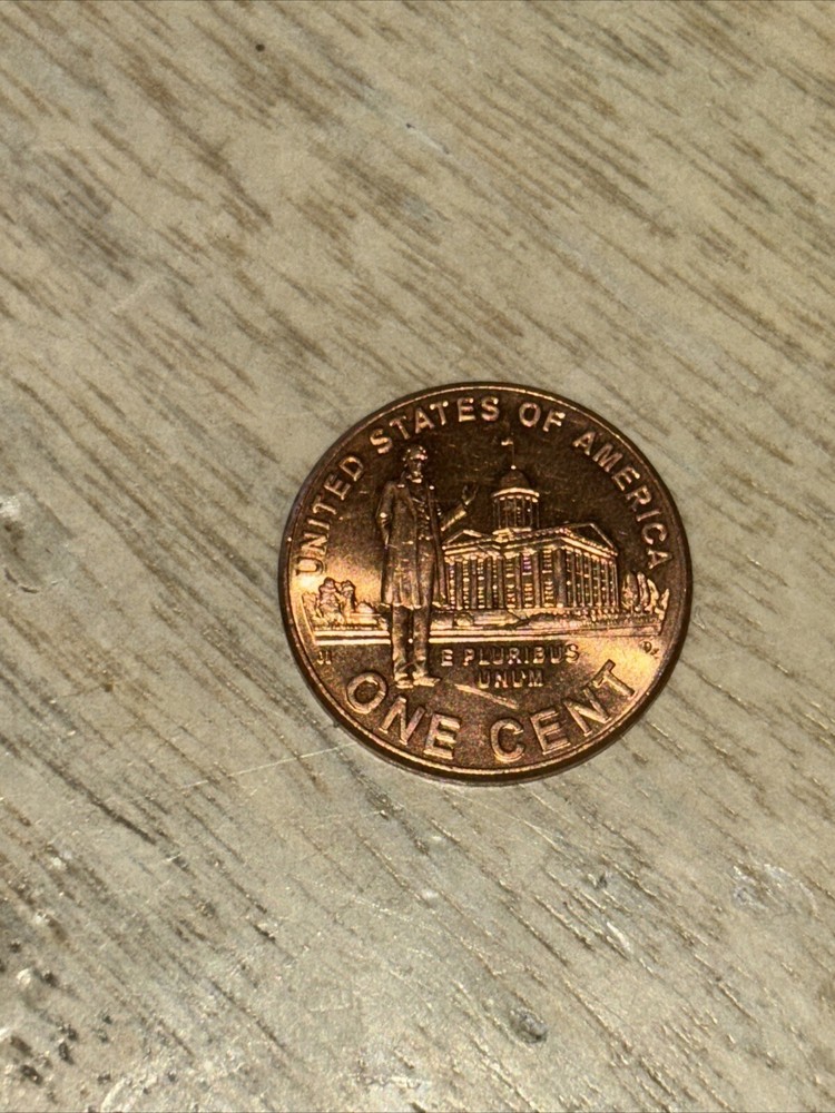 Four Lincoln Cent Stamp Pennies 2009