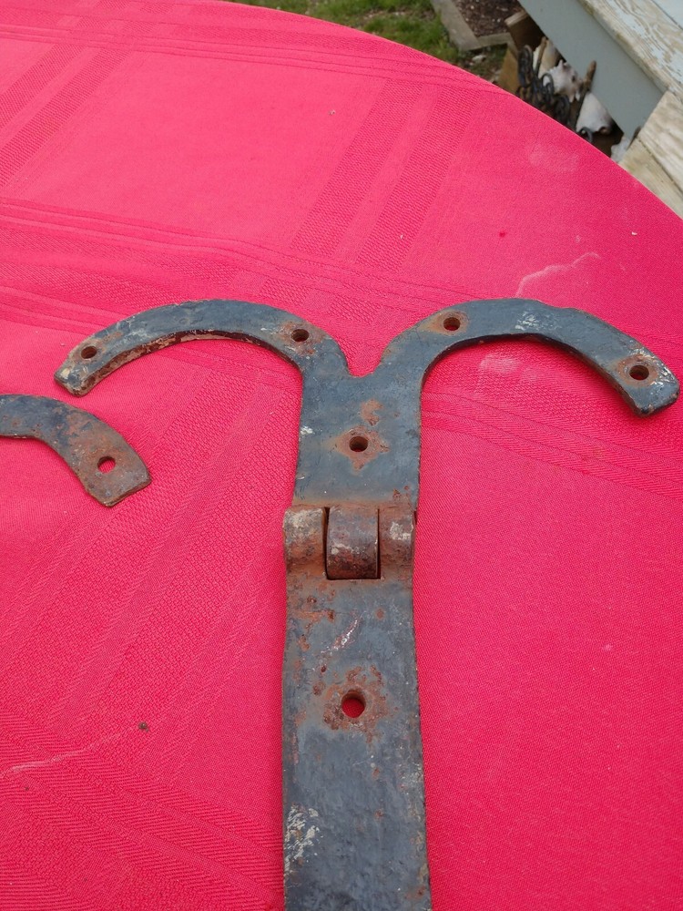 Rare Antique Barn Hindges