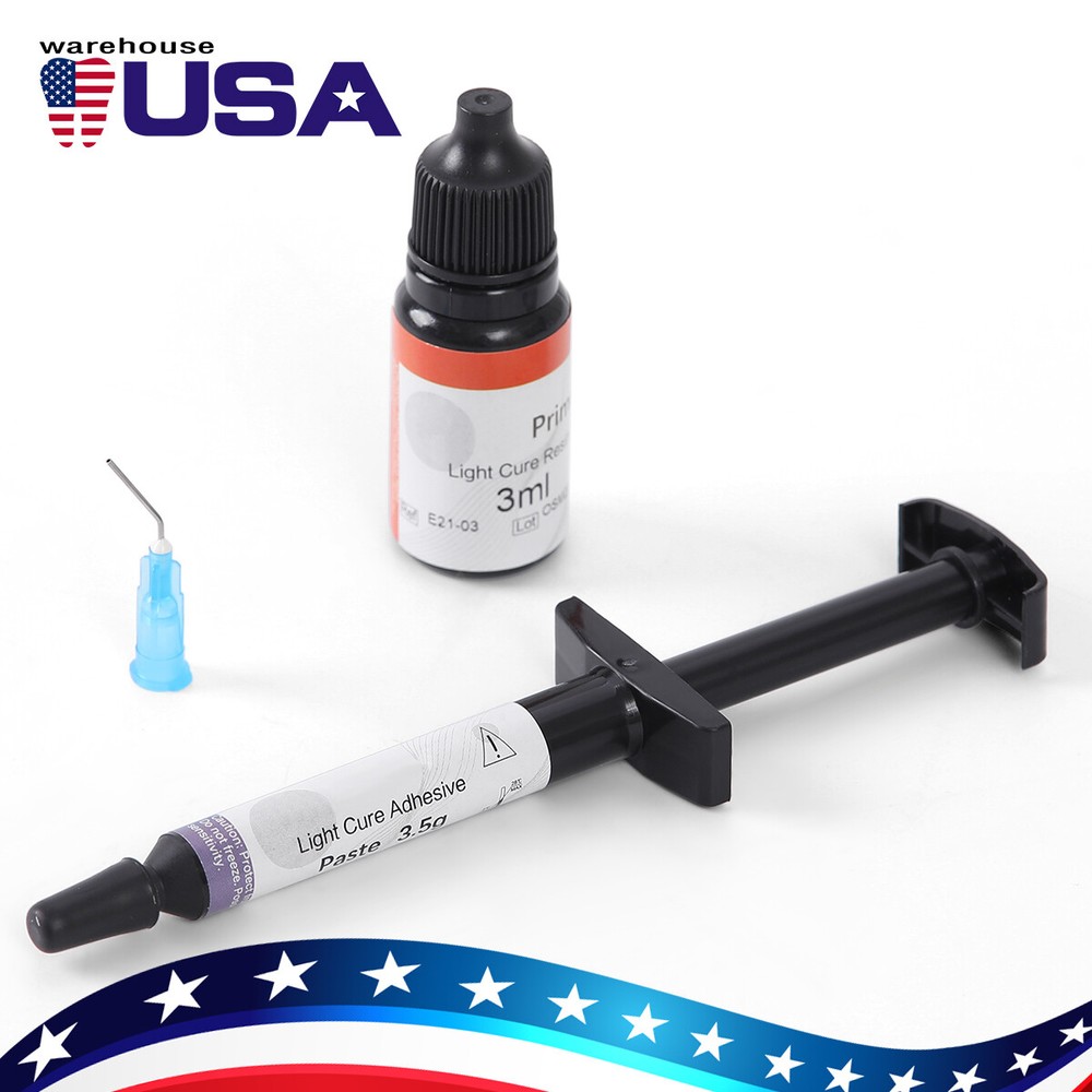 Dental Orthodontic Light Cure Brackets Bonding Adhesive Bonding System