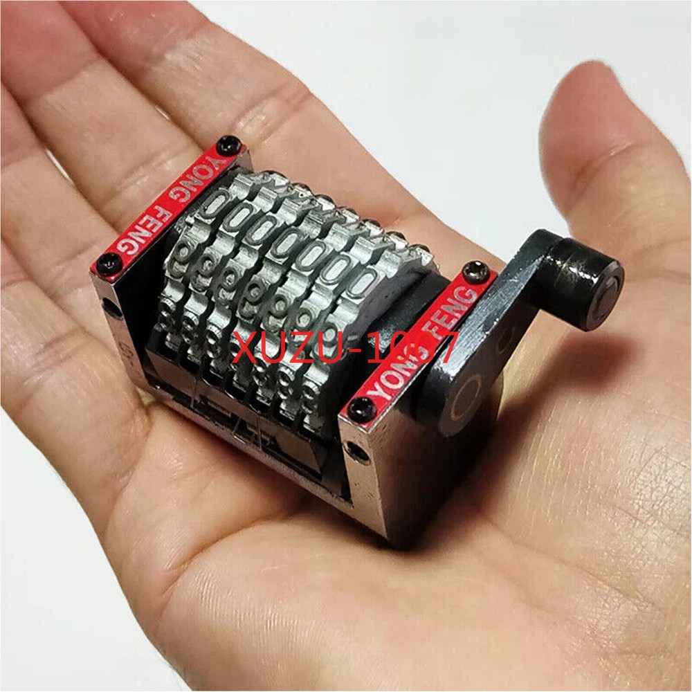 For Printing Machine GTO 7 Digits Mini Numbering Machine Horizontal Backward