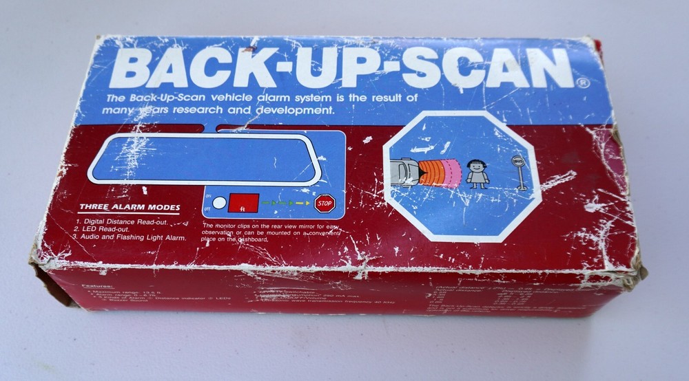 Early -Vehicle Back Up Warning Device May be *Prototype