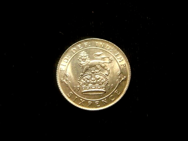 GREAT BRITAIN. GEORGE V. 6 PENCE 1911. Uncirculated.