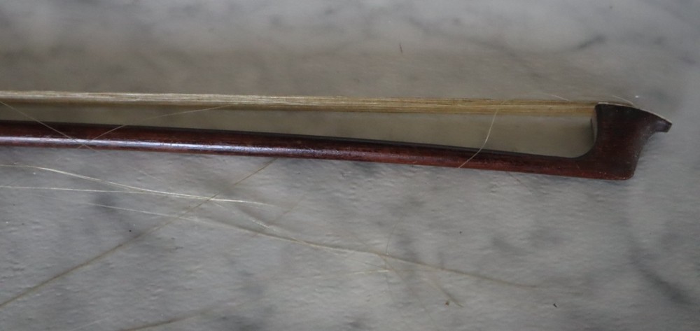 Antique mahogany violin bow