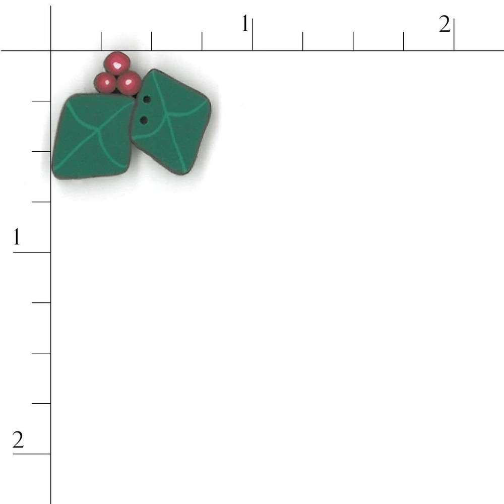 Holly 4447 Buttons by Just Another Button Company