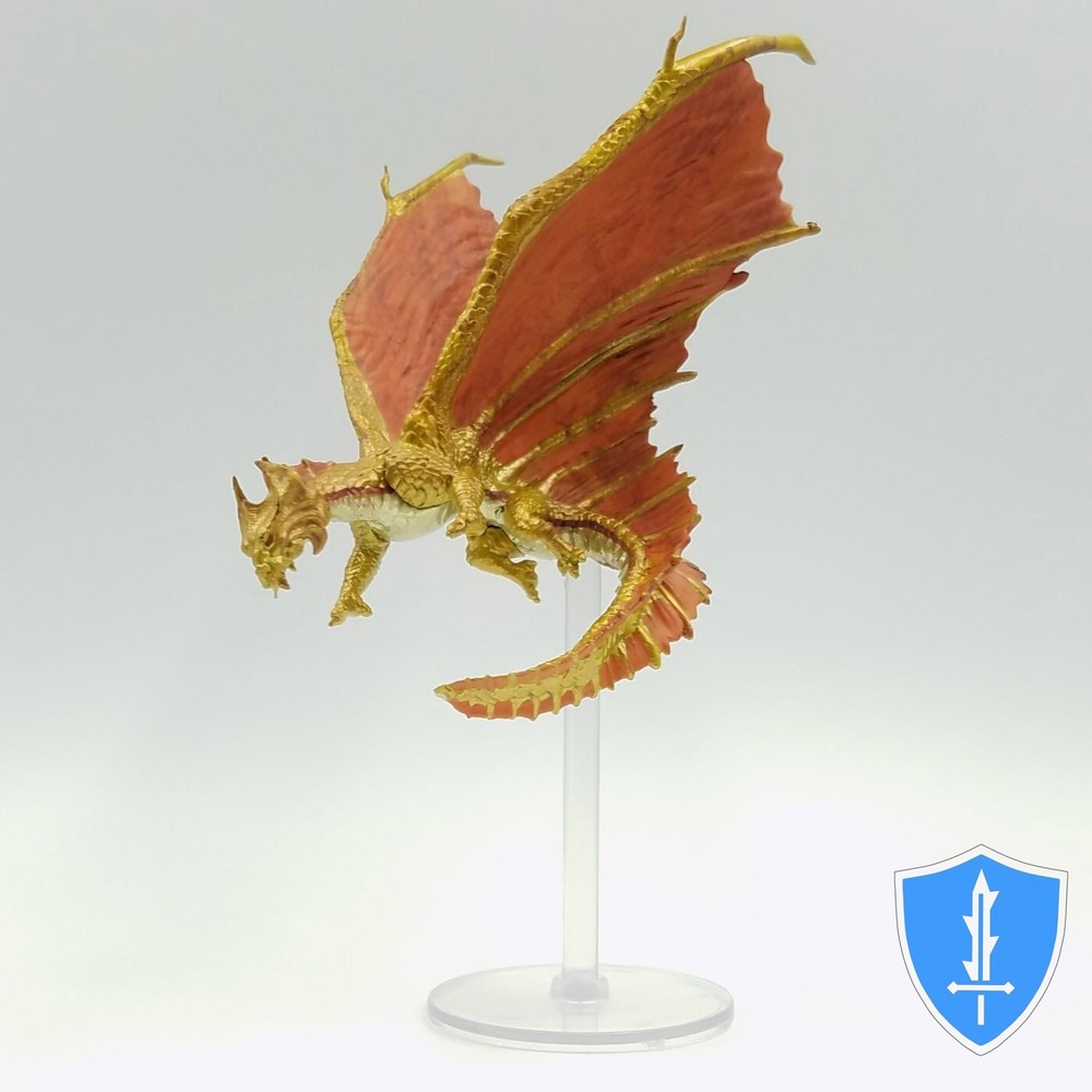 Brass Dragon - Elemental Evil #42 D&D Rare Miniature