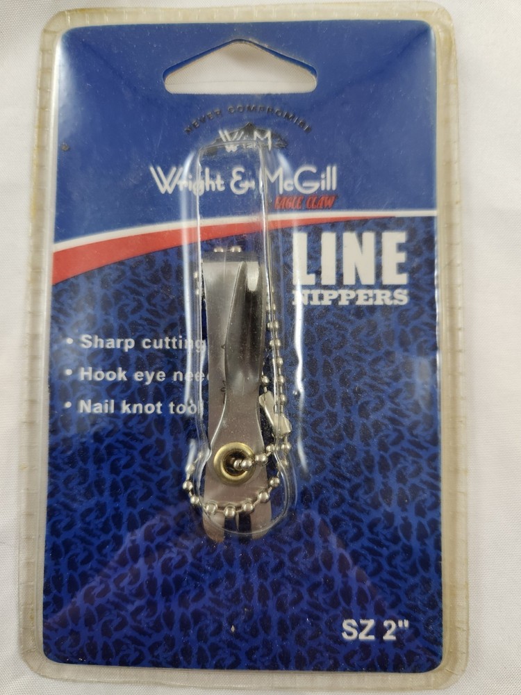 Wright & McGill Eagle Claw Line Nippers, Sz 2", NEW in package