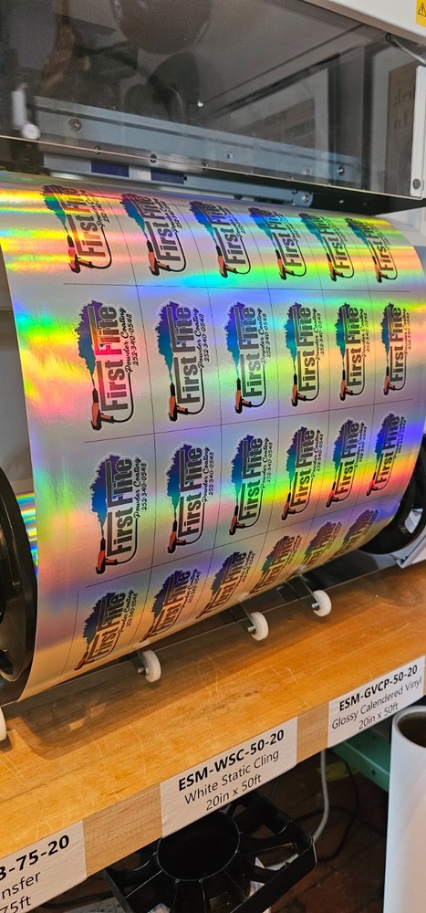 50 Custom Logo Stickers