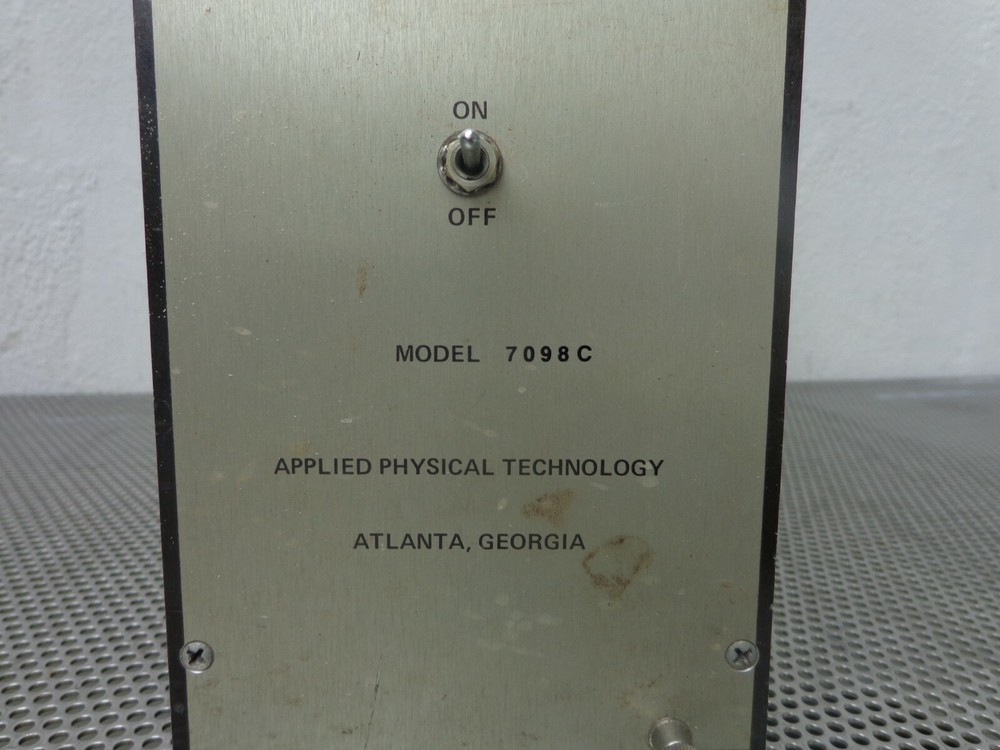 apt data transfer unit 7098c Module Plug-In Applied Physical Technology