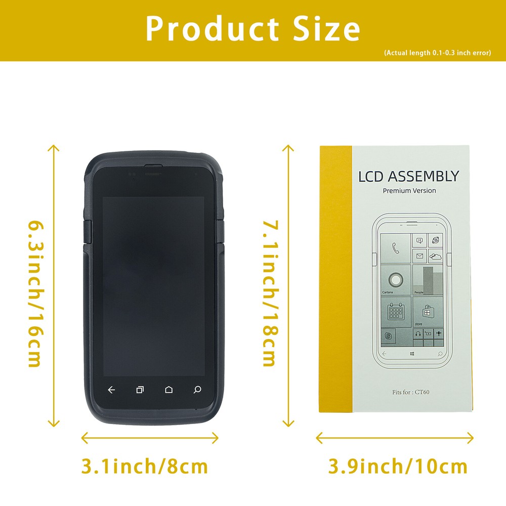 LCD Touch Digitizer+ Front Shell（Universal Version ) for Honeywell Dolphin CT60