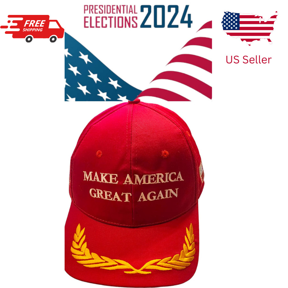 Hat Make America Great Again 2024 Embroidered Hat, Unisex.
