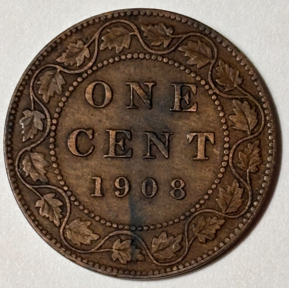 1908 Canada One Cent