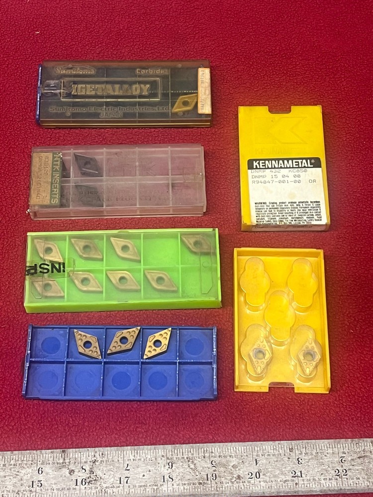 20 NEW Assorted Inserts DNMG, DNMP, 431,432                    R-696