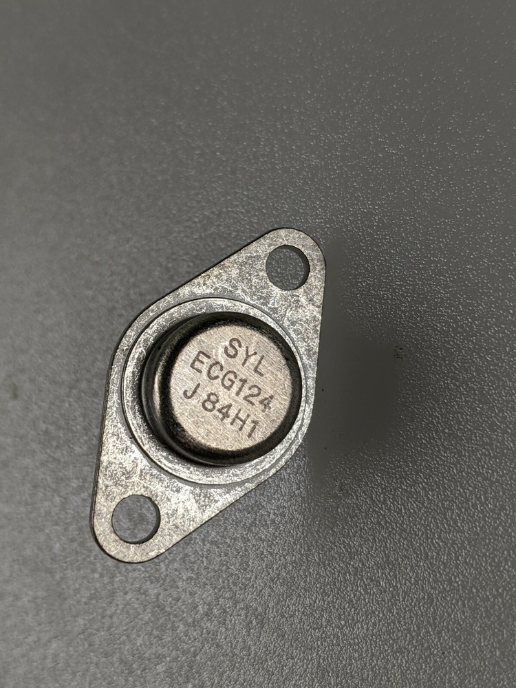 Sylvania ECG124 Silicon NPN Transistor High Voltage