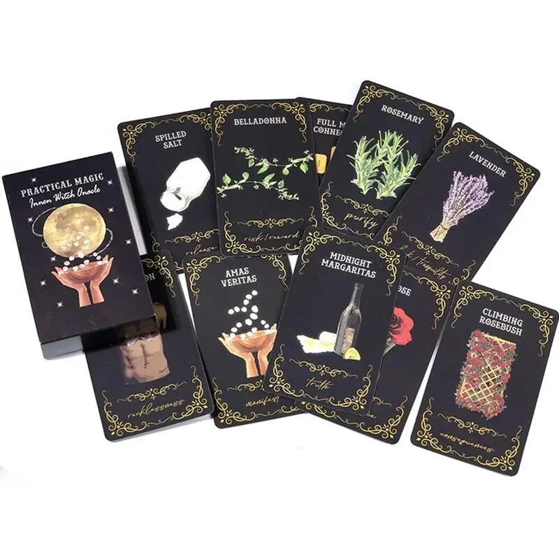 Practical Magic Oracle Cards Tarot Card Decks for Beginners Professionals