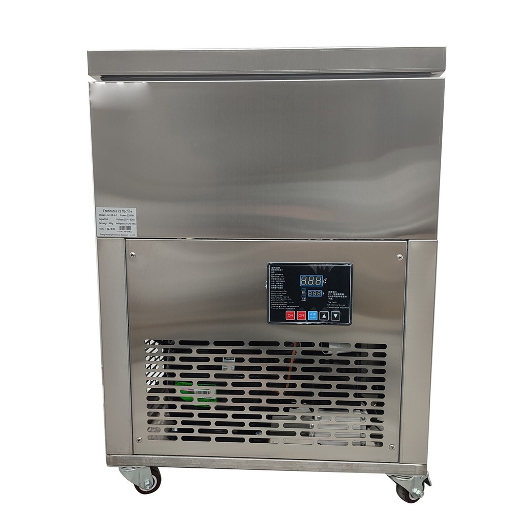 110V Automatic 6 Buckets Ice Brick Maker Commercial Ice Brick Snow Ice Machine