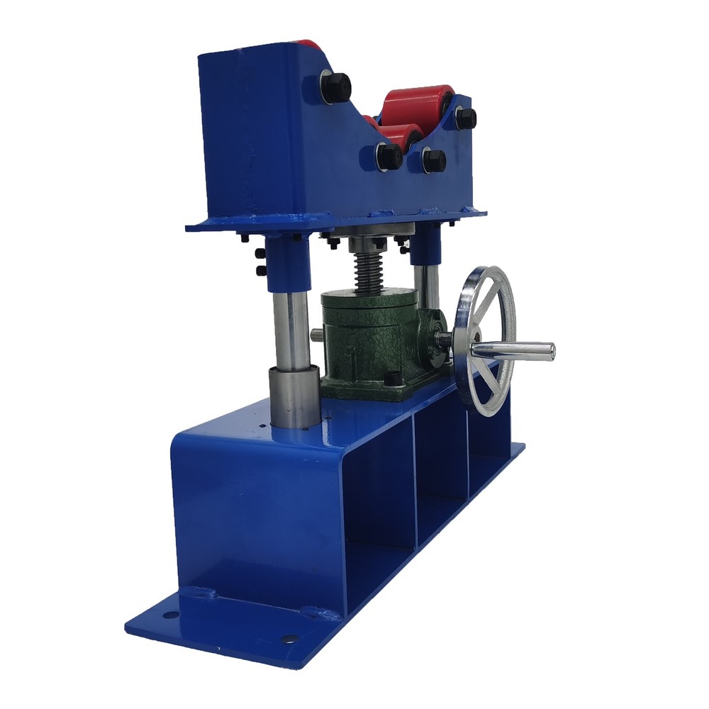 500KG Manual Accurate Rolling Support Frame Welding Screw Type Machine TJ-500
