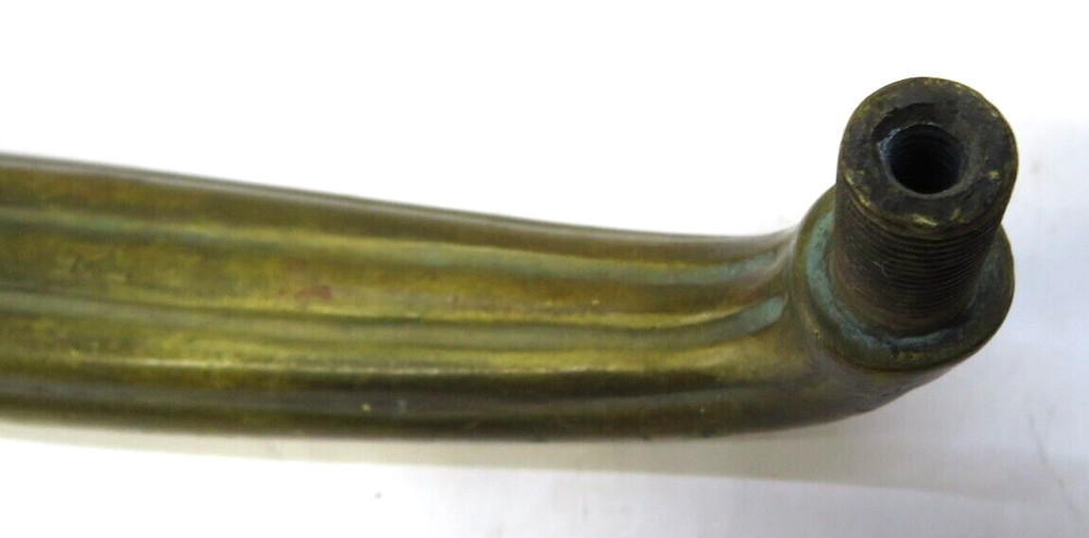 Antique Large Solid Brass Door Pull Handle 11 Inch 2Lb. 5 oz.