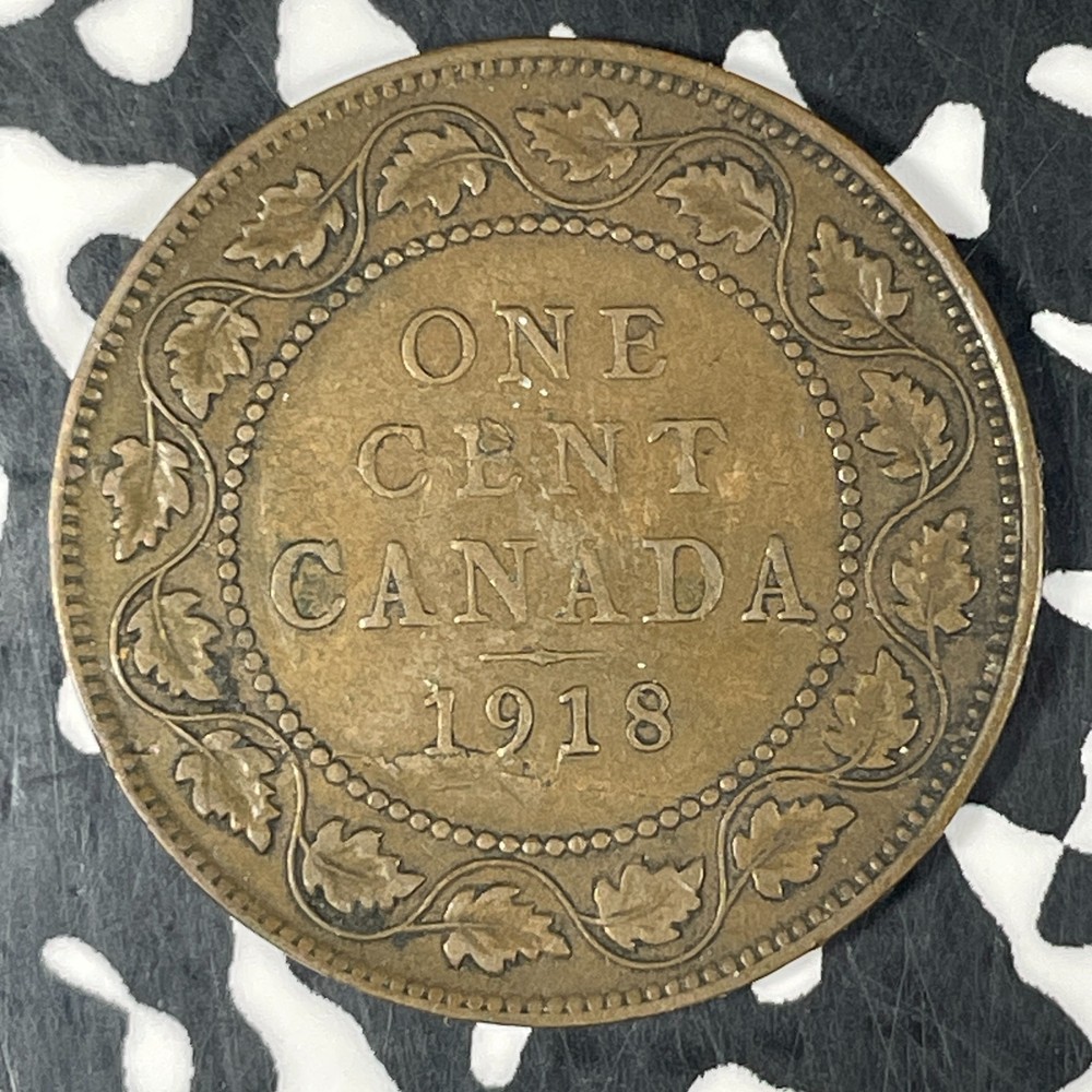1918 Canada Large Cent Lot#C6426