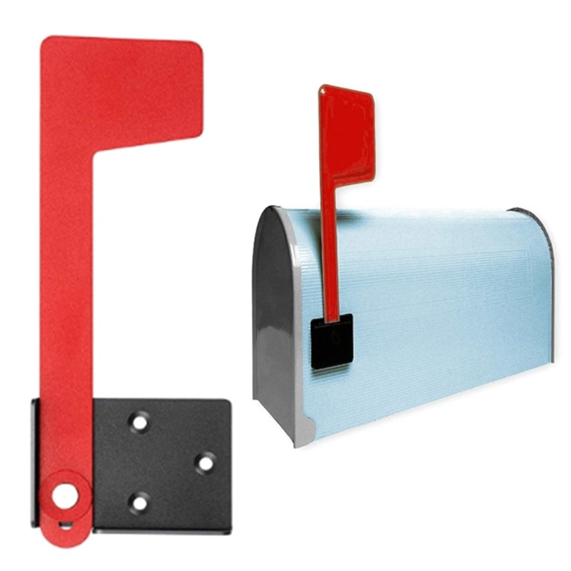 Mailbox Flag Replacement with Double Sided Sticky Pads Easy Installation