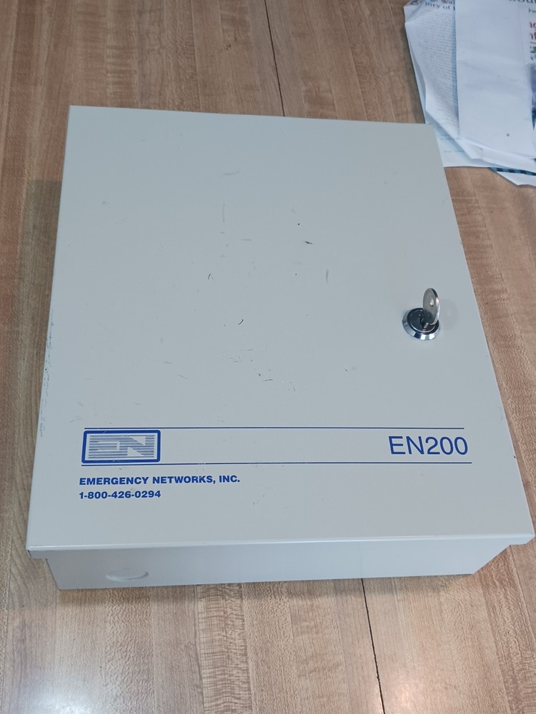 Emergency Networks 200 Security Systems Parts/ Not tested