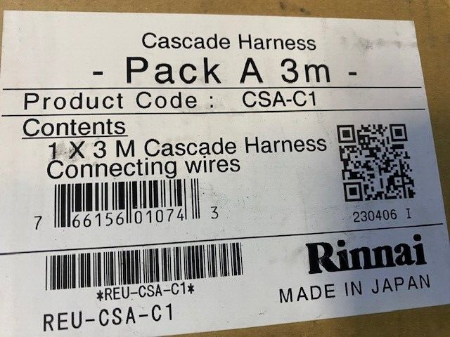 Rinnai - Communication Harness for CU160 and CU199 Water Heaters - 10 Ft. Length