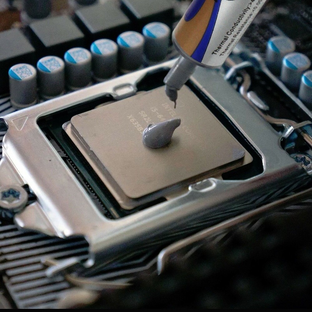 5PCS Gram SILVER COOLING / High Performance Thermal Grease Compound Paste Syring