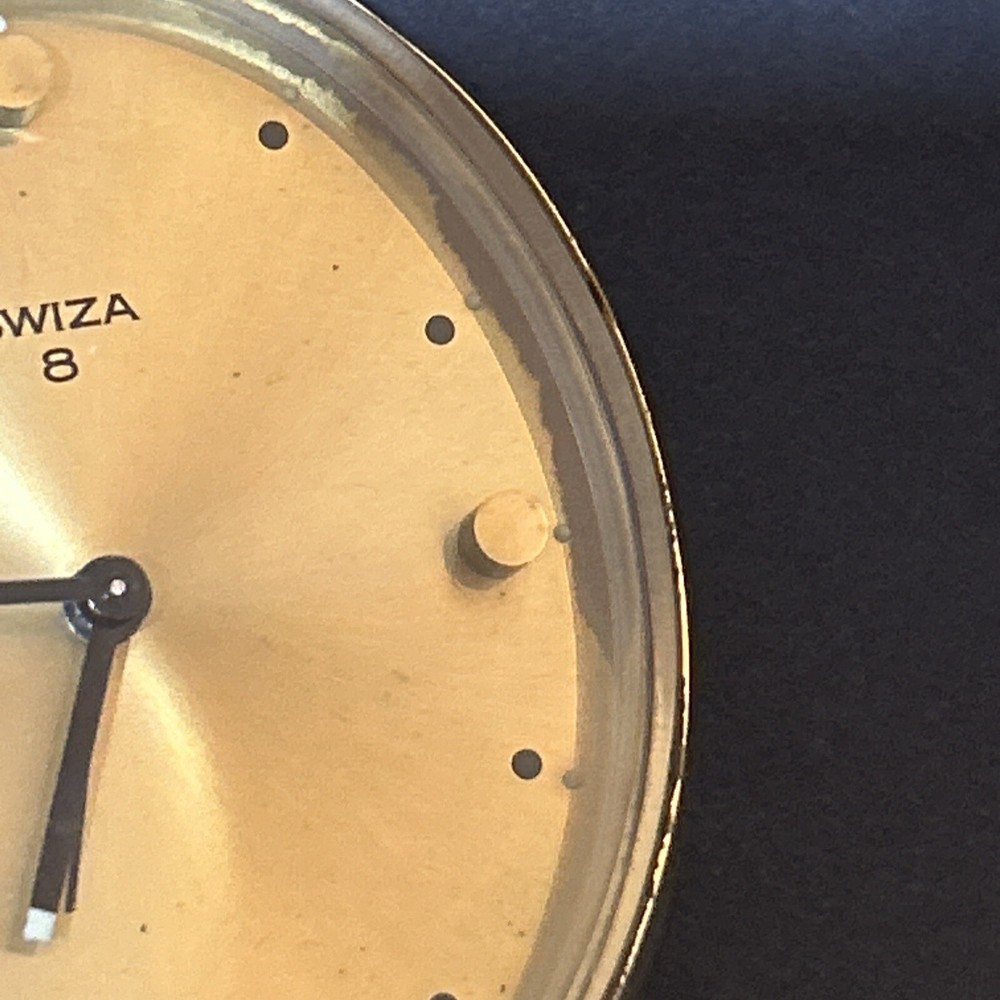 Vintage Swiza desk clock