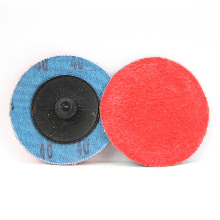 100 Pack - 2" Inch 40 Grit Ceramic Quick Change Sanding Discs Type R Roloc