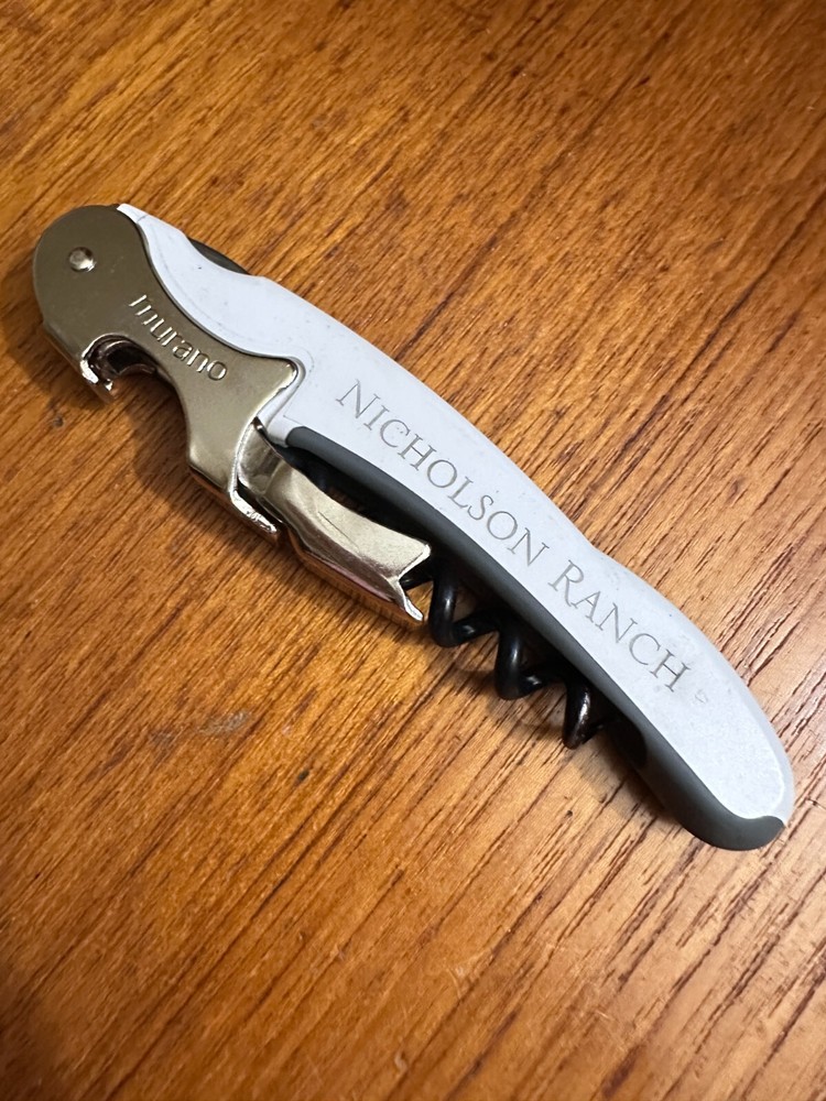 Murano NICHOLSON RANCH Waiters Corkscrew Wine Key Opener