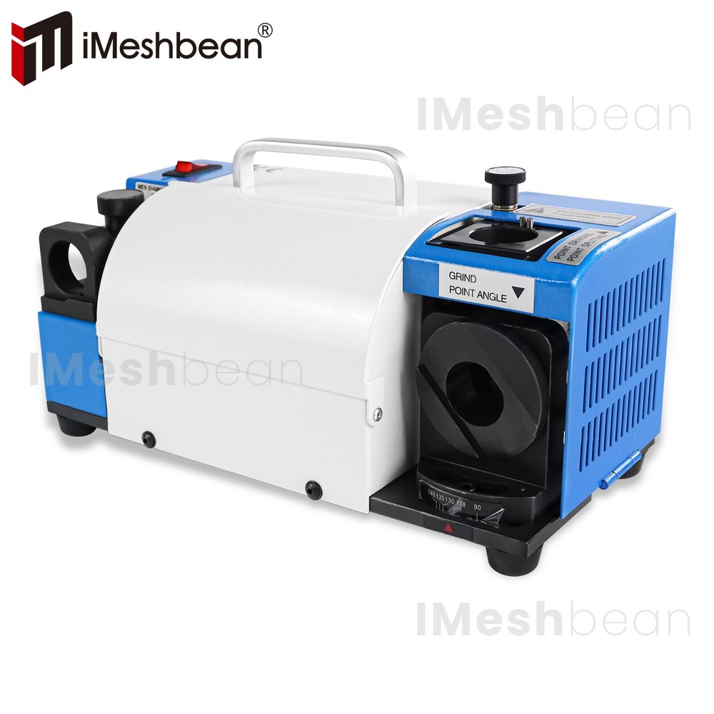 Drill Bits Sharpener 3-20mm Bits Grinder Sharpener w/CBN & SDC Wheels 18 Collets