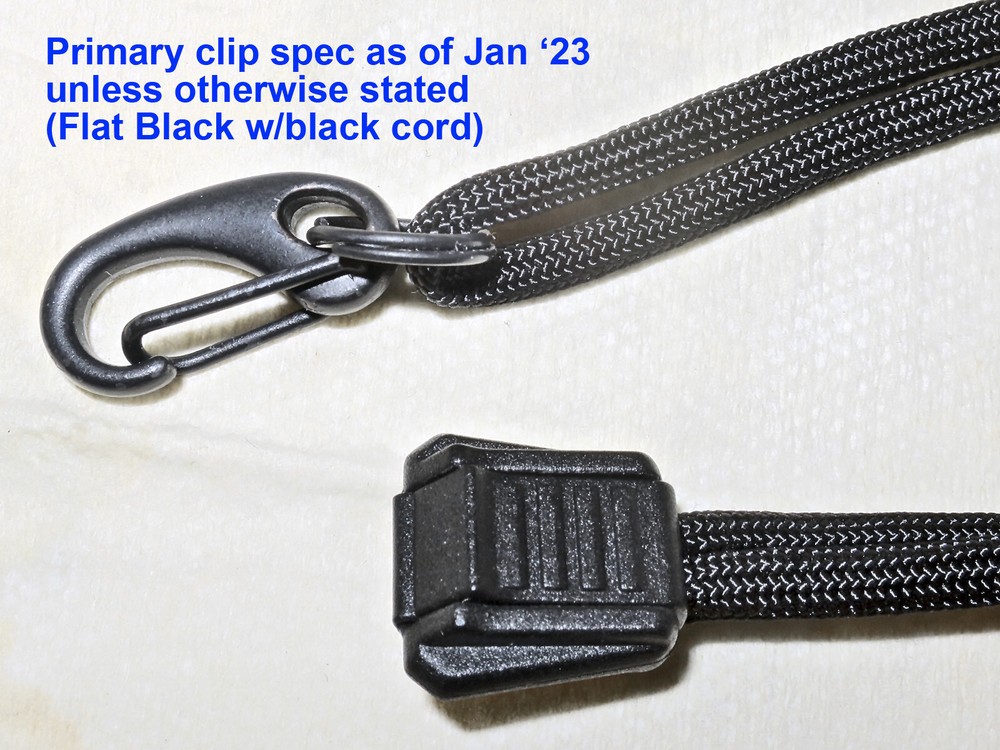 Custom Surefire-style Lanyard for Handheld Flashlights (3ft. BK)