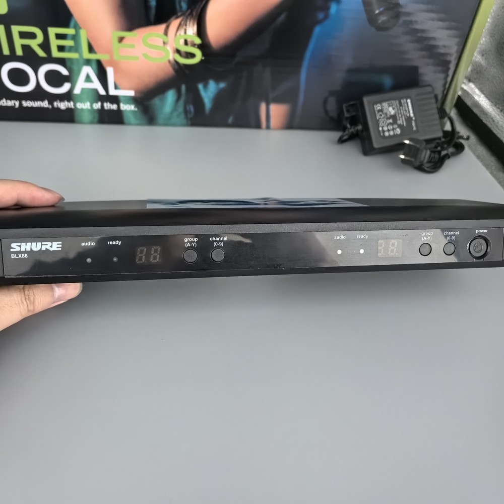 BLX288/BETA58A Wireless microphone system with 2 microphones