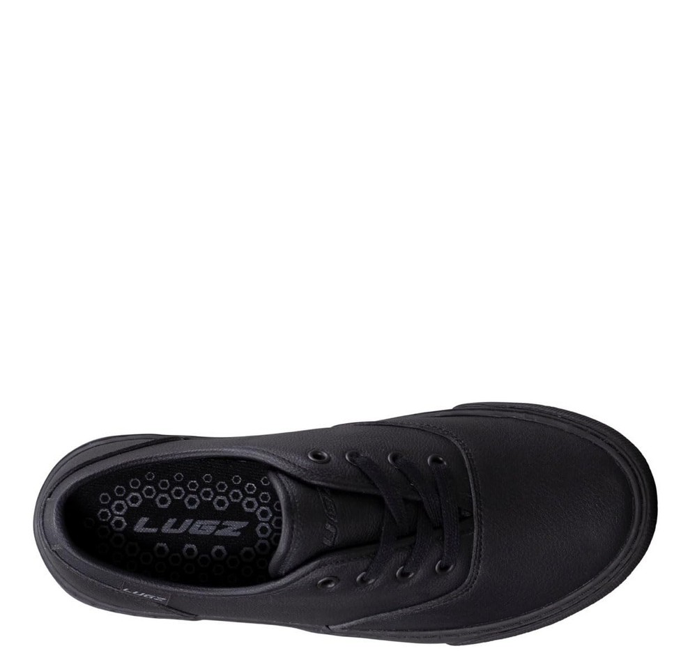 Lugz Lear Slip-Resistant Classic Work Sneaker 9.5 Black