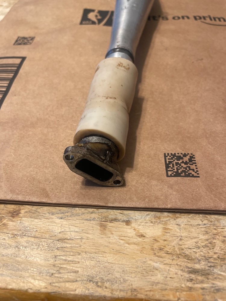 RC nitro engine tuned exhaust pipe