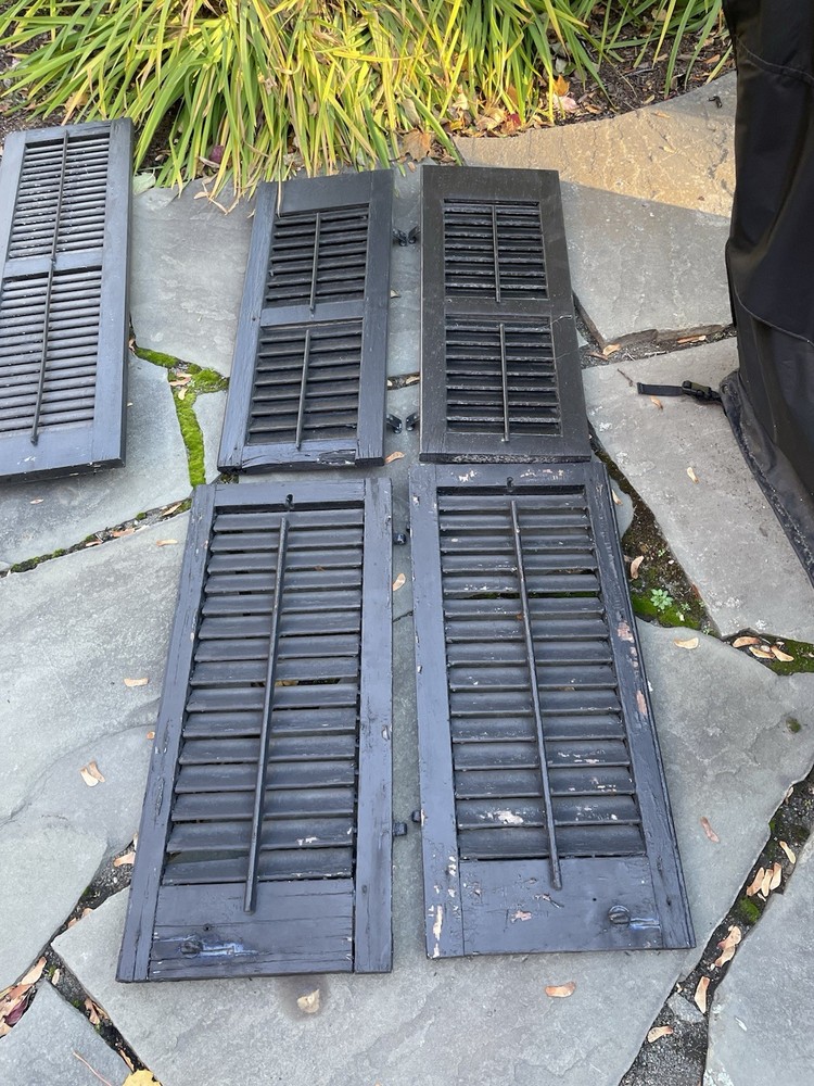 Vintage Wood Shutters