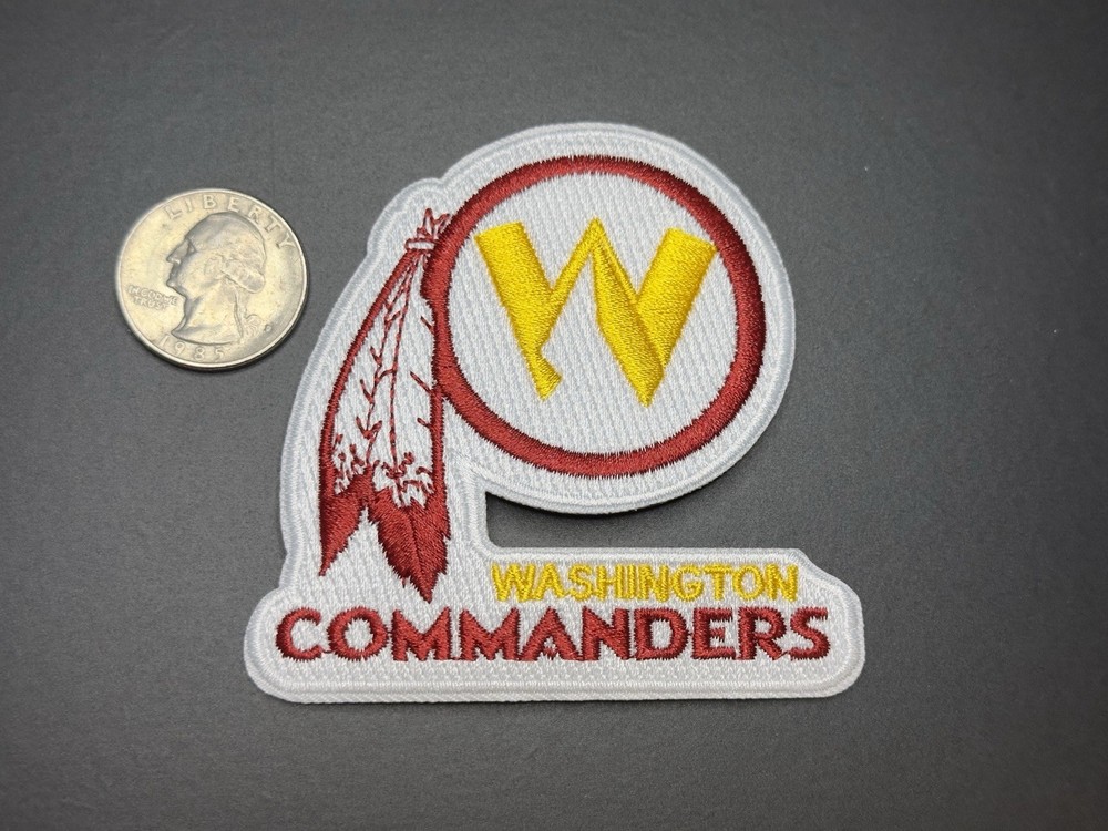 Washington Commanders Embroidered Iron On Patch