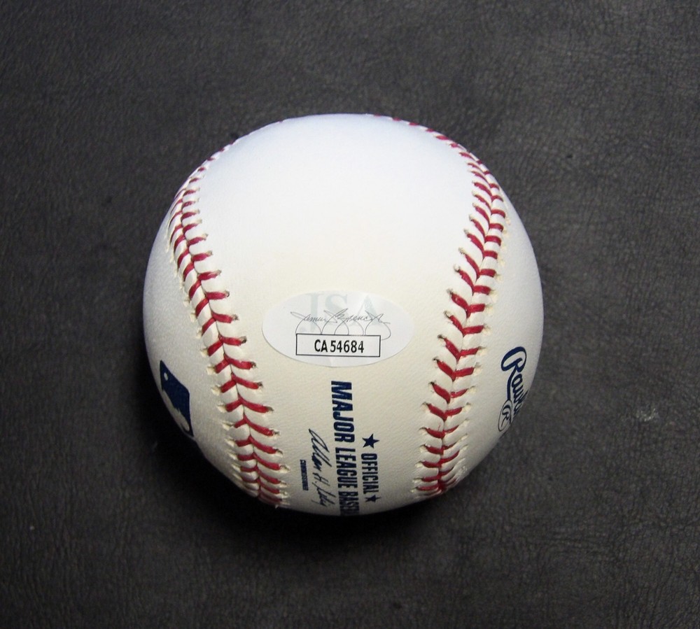 Justin Orenduff Signed Official MLB Major League Baseball JSA Authenticated