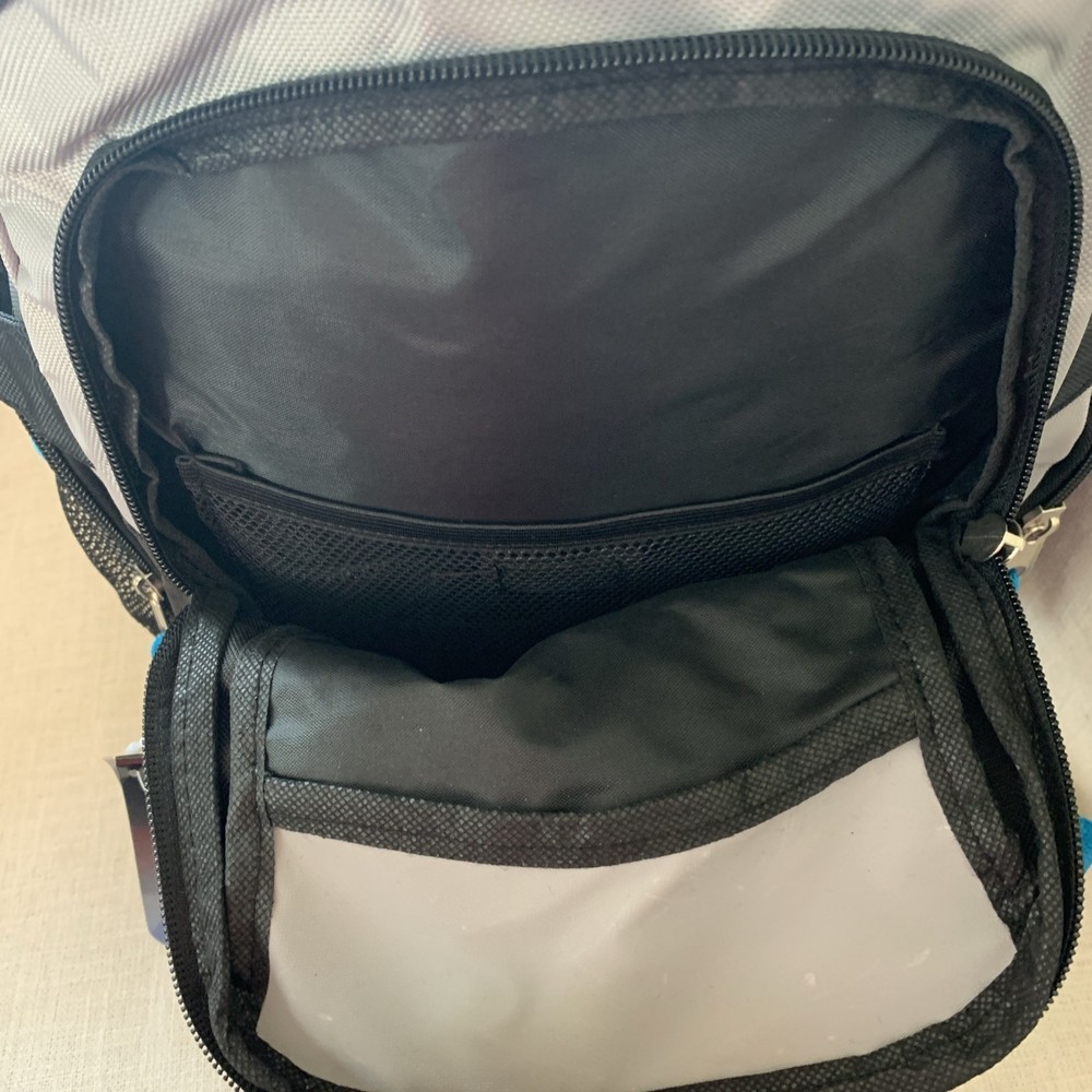 Mountain Edge 19” Padded backpack NWT Black/Grey/Blue