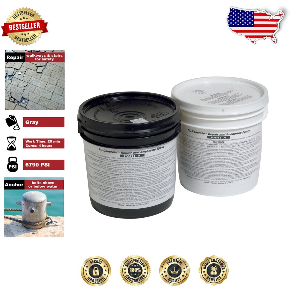 Structural Epoxy Paste: 102oz Anchoring, Crack Repair, Water Resistant