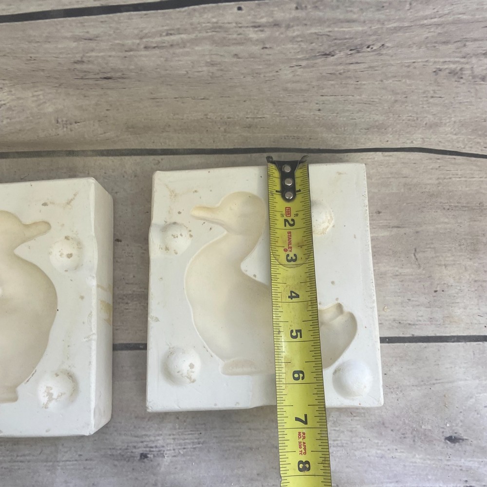 Unbranded Ceramic Casting Mold Small Duck Figurines