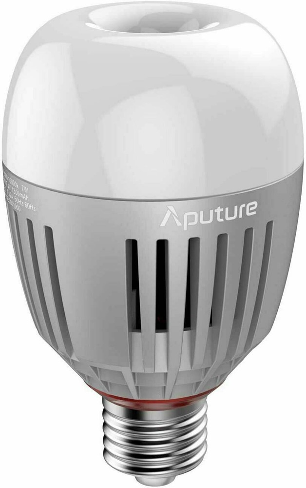 Aputure Accent B7C RGB Smart LED Light Bulbs Adjustable Studio Photography Light