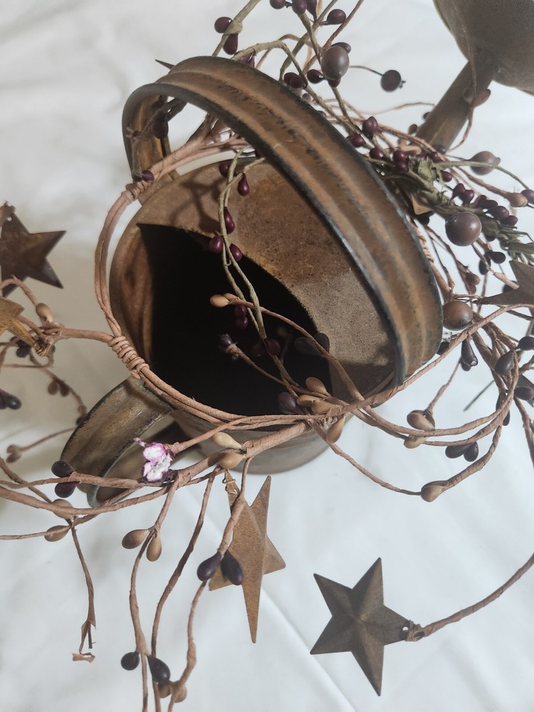 Rustic Watering Can Decor