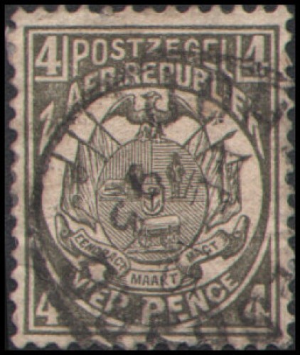 Transvaal #129 Used nice SON cancel
