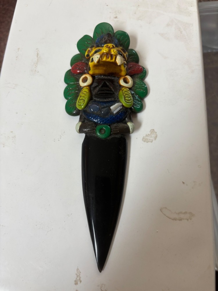 Mayan sacrifical dagger replica