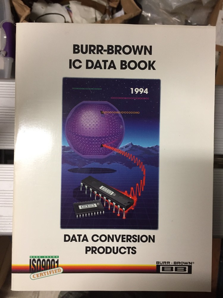 Data Book = Burr-Brown Semiconductor Year Set 1994 + Engineer Reference = Lot