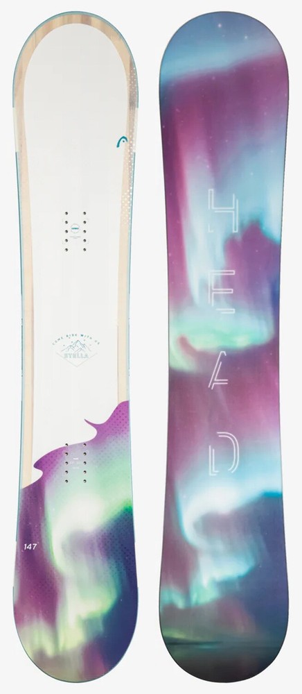 HEAD Stella White 143 Women's Snowboard All Mountain