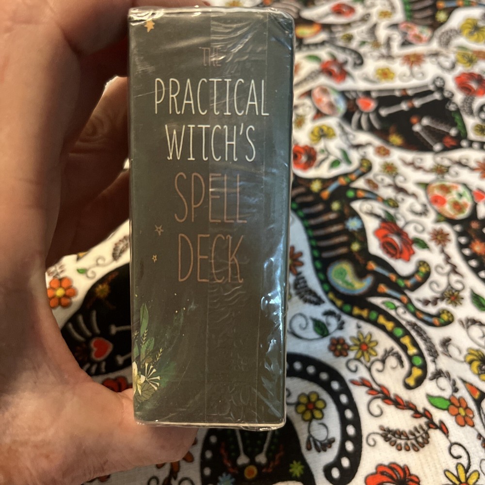 Practical Witch's Spell Card Deck Witchcraft 100 Spells FREE SHIPPING