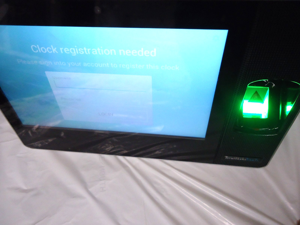 TIMEWORKS TOUCH TIMECLOCK